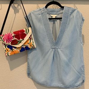 H&M Denim Blouse